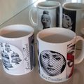 Mugs inspiration Fornasetti...