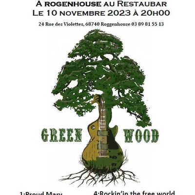 Green Wood en concert 