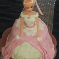 gâteau barbie