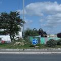 Rond-point à Montereau-Fault-Yonne