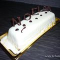 BUCHE Citron Vert Mangue Fruit de la Passion et son Croustillant Chocolat