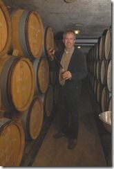 Blair Pethel fait gouter les primeurs 2011 du domaine Dublère