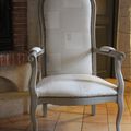 Relooking fauteuil Voltaire