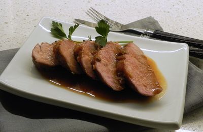 Marinade à l'érable pour filet de porc tendre et juteux, sans gluten et sans lactose