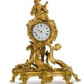 A Louis XV Ormolu Small Mantel Clock. Circa 1745 