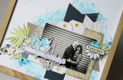 Un nouveau kit page en boutique: 1 kit de scrapbooking pour réaliser la page de votre choix