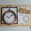 cARTe kirigami : laisse le temps ... au temps