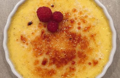 Crème brulee vanille 