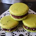 Macarons au Thé Matcha