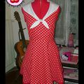 Commande de Jessica: Robe Sailor T38