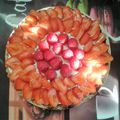 Tarte fraise/ framboise ( du chef Custos)