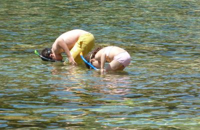 baignade et découvertes