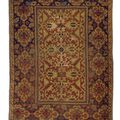 West Anatolian Carpet with “Lotto” Pattern Field and Cartouche Border, Turkish, Ottoman period, late 17th–early 18th century