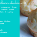 Bouchées moelleuses comté ciboulette