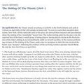 Gavin Bryars: The Sinking Of The Titanic (Touch - 2007)