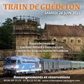 Le train de Guédelon le 26 juin 2021