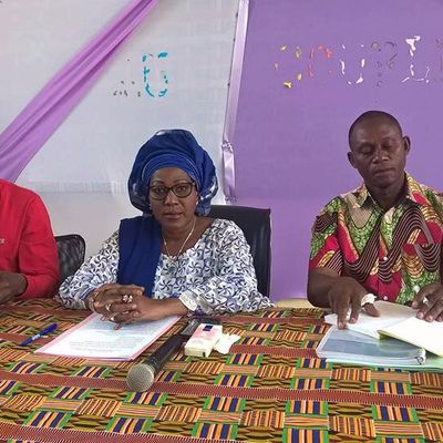 CAFOP D'ABOISSO/ADMINISTRATION/RENCONTRE DE MADAME LE DIRECTEUR AVEC LES ELEVES-MAITRES DE LA 36e PROMOTION 6/12/2017