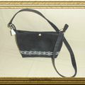 Sac pochette Alcantara noir....