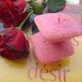 Financiers à la rose nommés Désir, un avant goût de la Saint Valentin