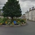 Rond-point à Le Gond-Pontouvre