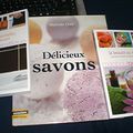 Savon maison, beauté au naturel, aromathérapie: 3 nouveaux livres sur ma bibliothèque