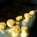 MUFFINS AU ROQUEFORT ET AUX NOIX