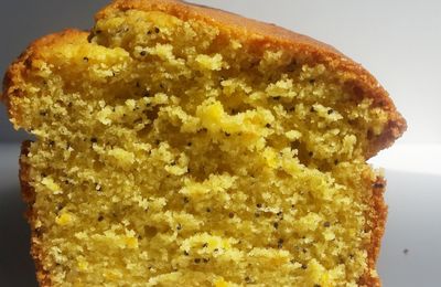 Cake à l'orange et au pavot 