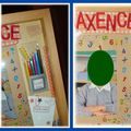 Cadre Vitrine pour un petit écolier :  Maxence