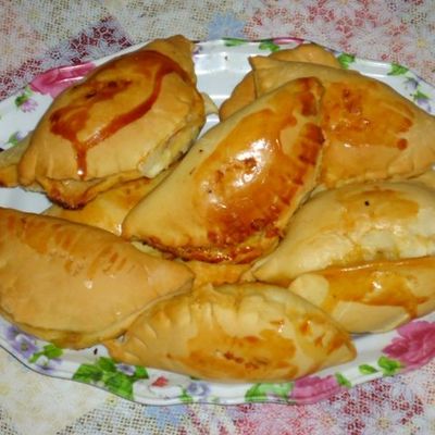 Recette d’entrée Chausson de dinde aux poivrons et à la tomate 