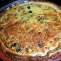 Quiche lardons ratatouille