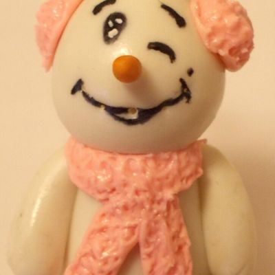 Porte Noms bonhomme de neige