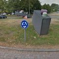 Rond-point à Groningue (Pays-Bas)