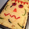 Pizza halloweenesque...