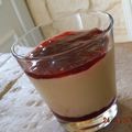 fruits rouges panacotta(dukan)