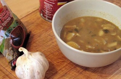 Garlic curry (curry d'ail) la recette Sri Lankaise