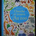 "Cherche et trouve au zoo" Edition Usborne {Chut, les enfants lisent #1}