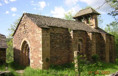 Le village d’Aurelle, l’Eglise d’Aurelle