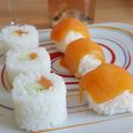 Sushi maison au saumon fumé