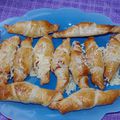 Croissants au jambon