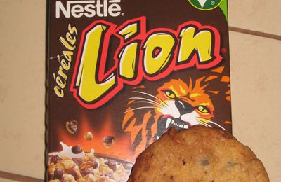 Cookies aux céréales Lion