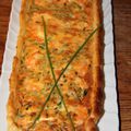 QUICHE AUX ASPERGES BLANCHES SOLOGNOTES ET AUX CREVETTES