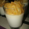 PANA COTTA AUX POMMES ET SAFRAN