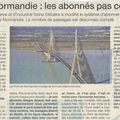 Trop cher pont de Normandie!