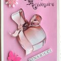 Carte parfum Nina Ricci pour l'anniversaire de Karine