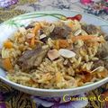 Tour du monde en 232 recettes : Le Kasakhstan "Alma-Ata Plov " ( Pilaf d'Almaty) 