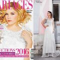 STEPHANIE WOLFF PARIS - MARIAGES - DECEMBRE 2015, JANVIER & FEVRIER 2016 - ROBE JUNE A L'HONNEUR.