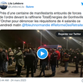 Ambiance pré-insurrectionnelle... En Normandie aussi!