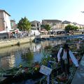 Marché flottant de l'Isle sur la Sorgue 