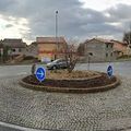 Rond-point à Belleville-en-Beaujolais
