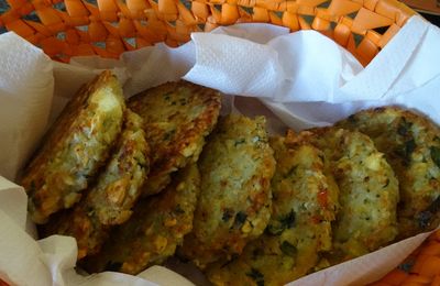 CROQUETTES DE BANANES VERTE ET NOIX DE COCO RÂPEE